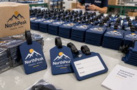 Fabricación de etiquetas de PVC personalizadas en grandes cantidades