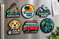 Imanes de PVC personalizados a medida