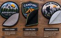 Sistemas de fijación para parches bordados personalizados Sistemas de fijación para parches bordados personalizados