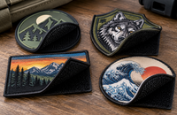 Tipos de parches personalizados con velcro Tipos de parches personalizados con velcro