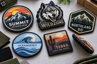 Parches personalizados de PVC 2D y 3D, bordados, tejidos e impresos