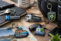 Usos de llaveros de PVC personalizados para empresas y marcas